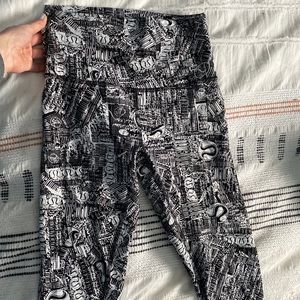 Perfect condition lulu lemon leggings 3/4 length